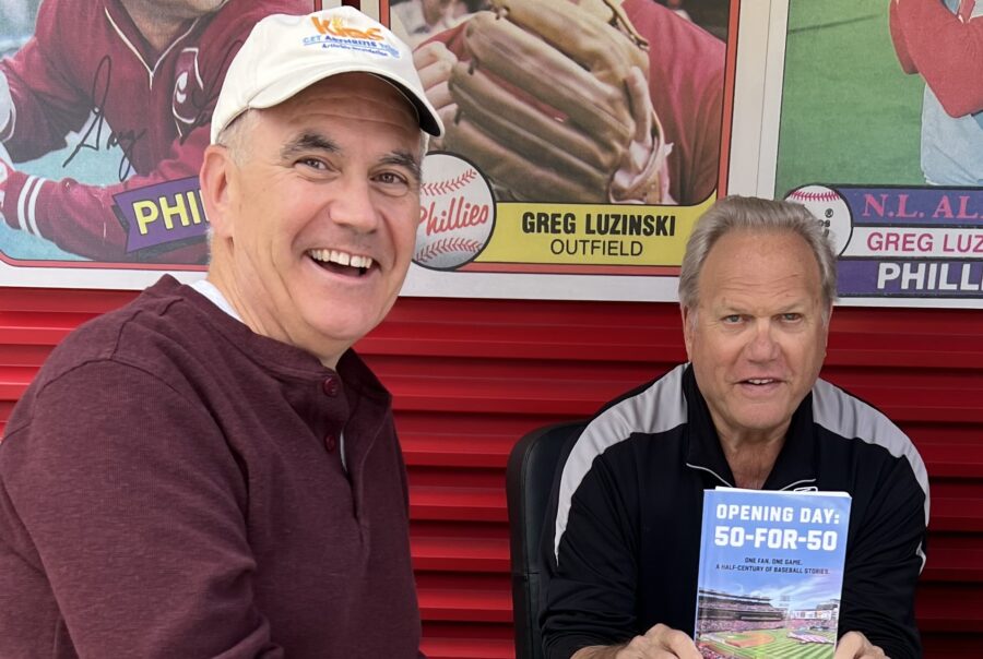 Carlton "Pudge" Fisk and Greg "The Bull" Luzinski made their Chicago debut on Opening Day 1981, leading the new-look White Sox to the win. Luzinski and I reconnected 41 years later on Opening Day 2022 at Bull's BBQ in Philadelphia's Citizens Bank Park.